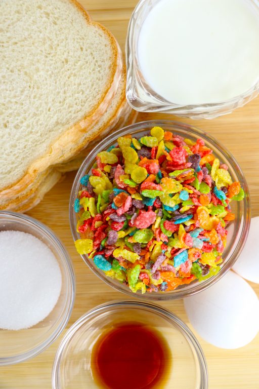 Air Fryer Fruity Pebble French Toast Wishes and Dishes