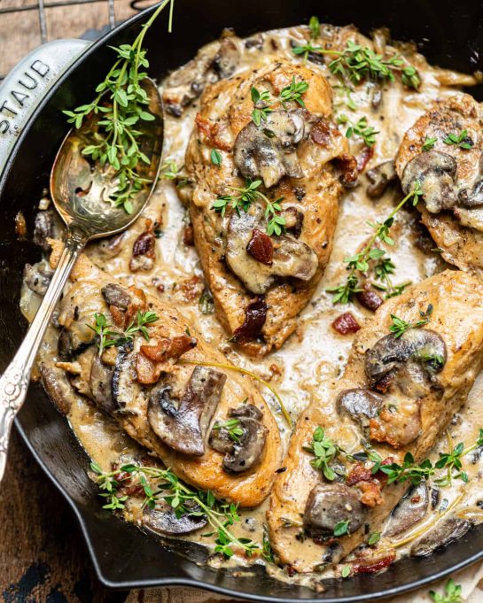 Creamy Mushroom Chicken Recipe