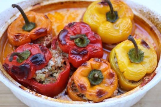 Baked Stuffed Peppers Recipe