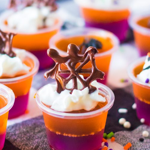 Halloween Jello Shots Wishes and Dishes
