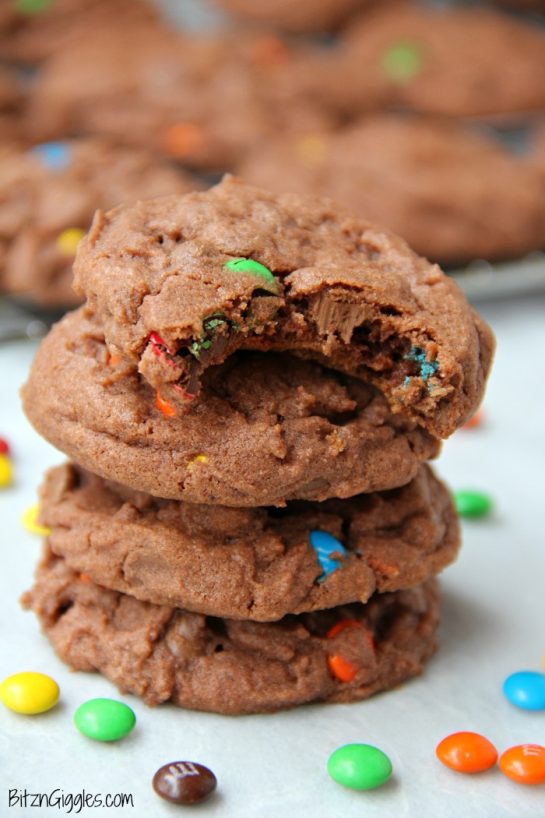 Triple Chocolate Pudding Cookies recipe. If you love chocolate, then this recipe is for you because it packs a triple dose! It is nothing short of decadent!