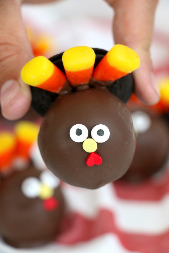 Simple Turkey Cake Pops are so fun to make and festive for fall! The entire family will enjoy these turkey pops for Thanksgiving.