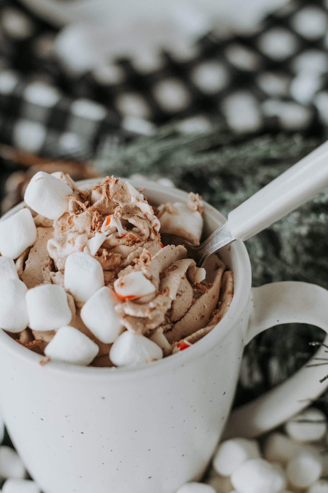 Whipped Hot Chocolate Wishes and Dishes