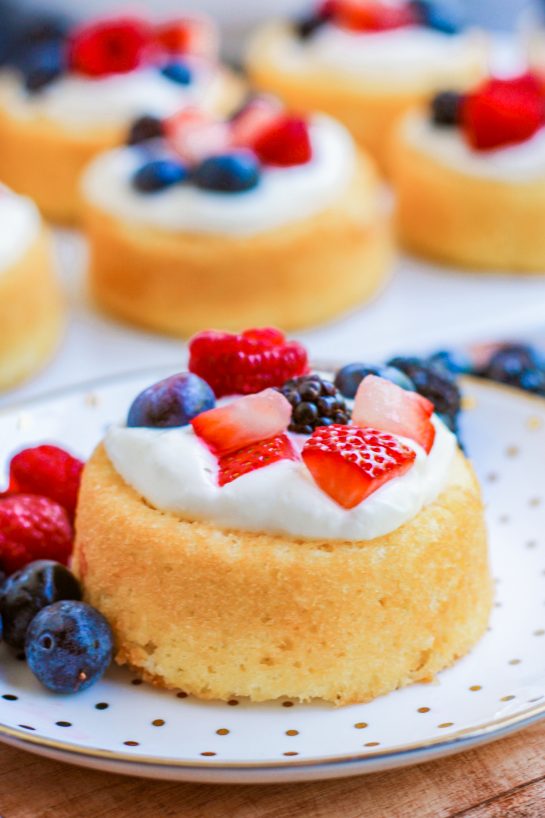Berry Shortcakes recipe for the 4th of July