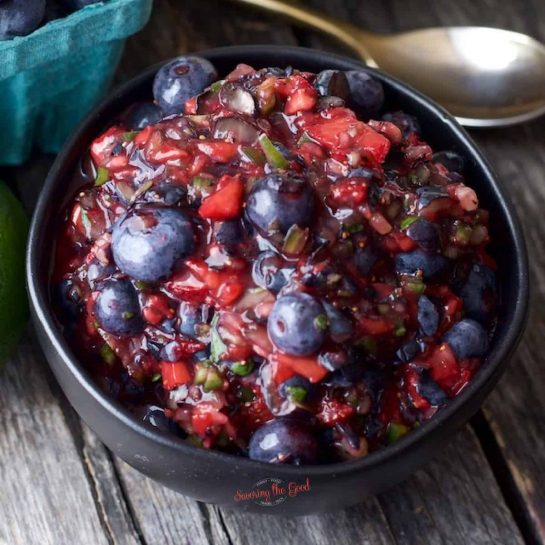 Berry Salsa recipe for the 4th of July