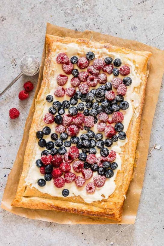 Berry Tart recipe for the 4th of July