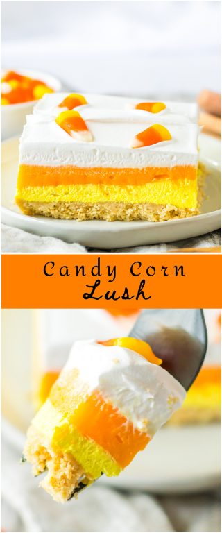 Candy Corn Lush | Wishes and Dishes