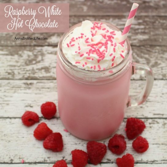 Raspberry White Hot Chocolate Recipe