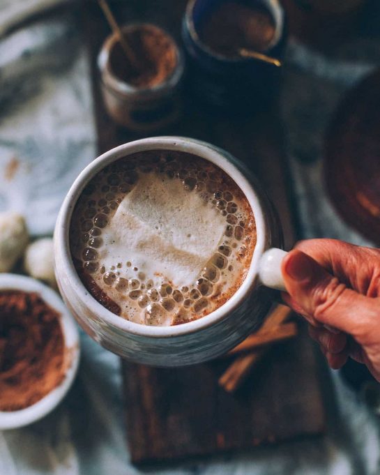 Mushroom hot chocolate recipe