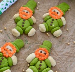 Lucky Leprechaun Cookies recipe for St. Patrick's Day baking fun!