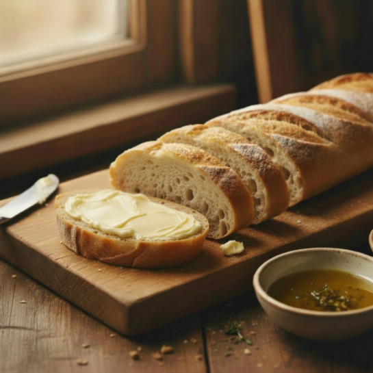 Make easy homemade French bread with your bread machine! This simple recipe does the hard work for you, then finishes in the oven for a golden, crispy crust.