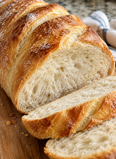 Make easy Bread Machine Homemade French bread with your bread machine! This simple recipe does the hard work for you, then finishes in the oven for a golden, crispy crust.